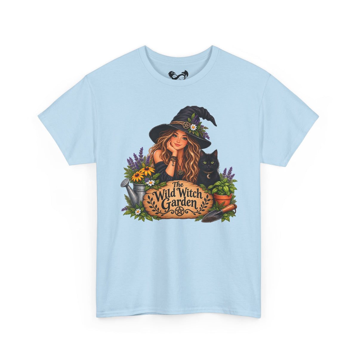 The Wild Witch Garden Halloween Cotton T-Shirt
