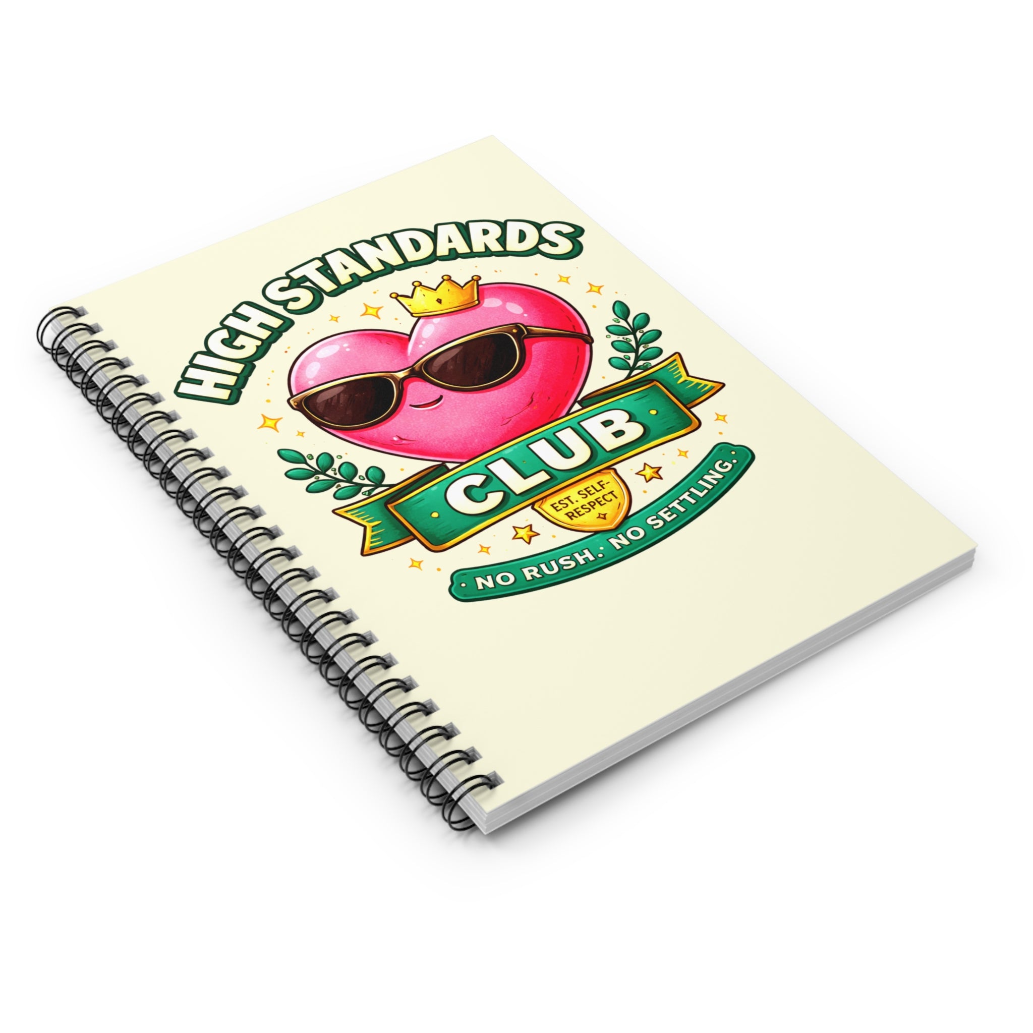 High Standard Adult Singles Spiral Journal