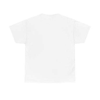 Plain white t-shirt on a white background