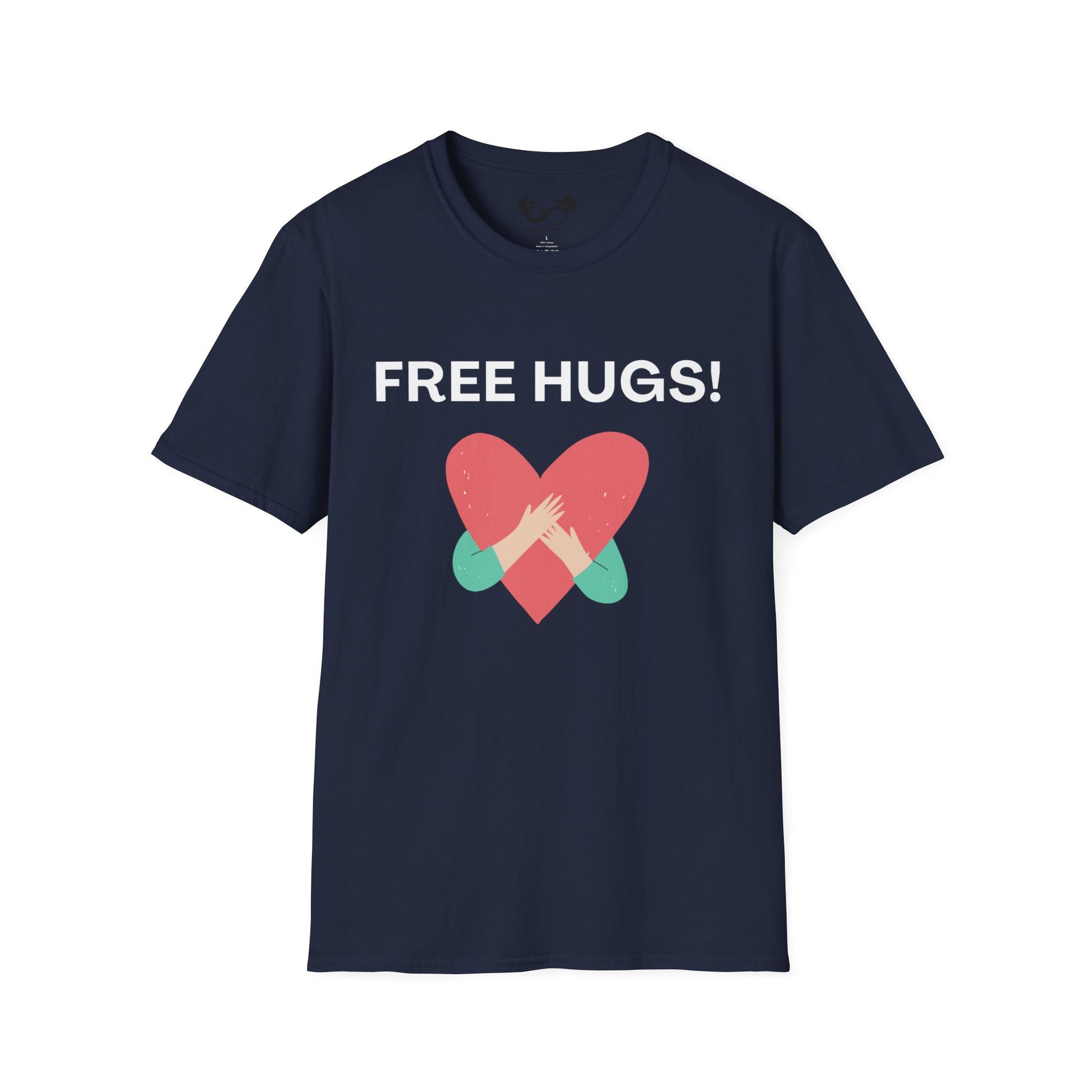 Express kindness effortlessly with our Free Hugs Dark T-Shirts. Designed for comfort and style, these shirts invite connection and spread warmth wherever you go. The dark shade complements any outfit, making it easy to wear while sharing a simple message of support and care.