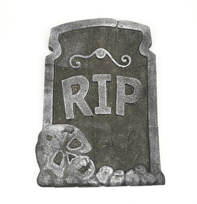 Halloween Foam Tombstone Yard Decoration