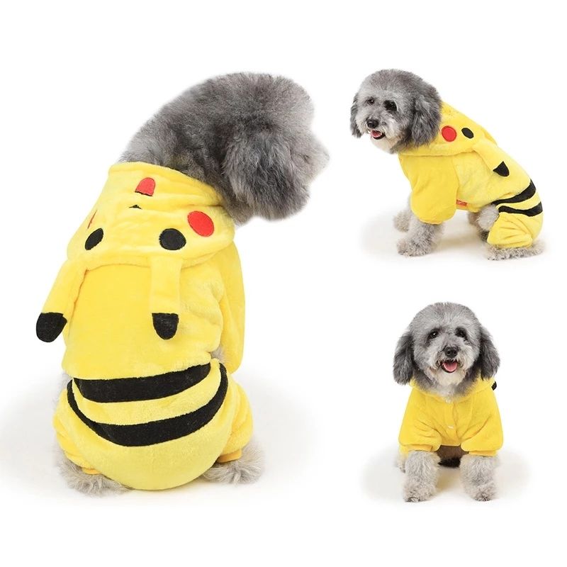 Funny Animal Halloween Fleece Pet Costume