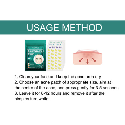 The Colorful Cleansing Acne Patch offers a vibrant, effective way to treat blemishes discreetly. Designed to absorb impurities and protect your skin from bacteria, these patches help reduce redness and promote faster healing.