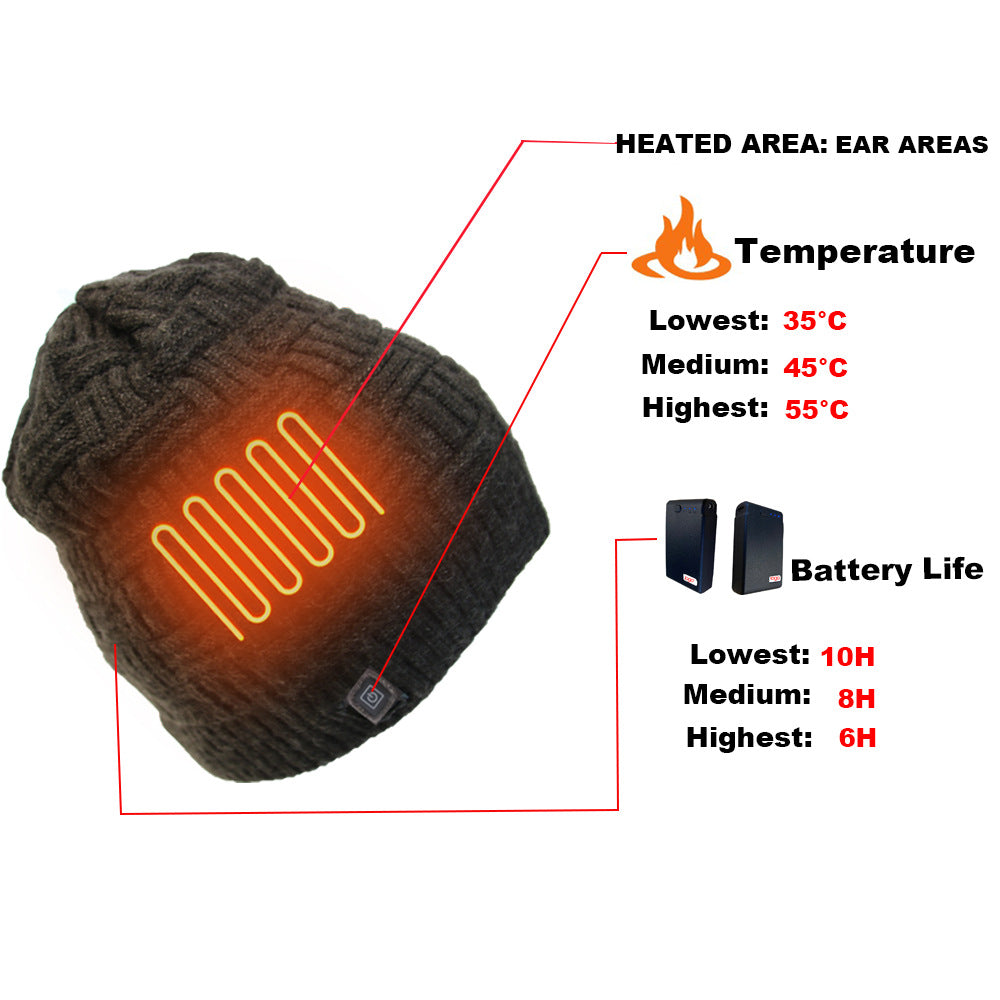 Stay warm and cozy all winter long with our Cold Proof Knitted Thermal Heating Cap! This cap boasts thermal heating technology to keep your head and ears toasty in even the coldest temperatures. Don't let the cold weather stop you from enjoying the outdoors - grab one today and experience ultimate warmth and comfort!