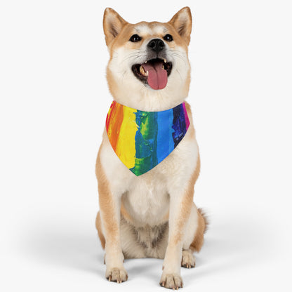 The pet bandana collar puts a fun spin on standard animal accessories. It is made of polyester duck fabric and is sublimation printable on one side. The bandana collar is available in three sizes to fit any pet.
