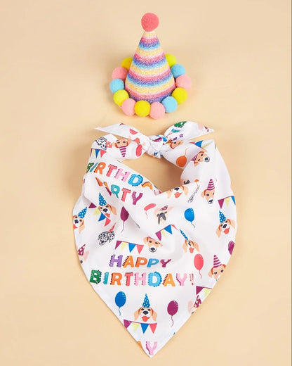 Happy Birthday Pet Party Costume