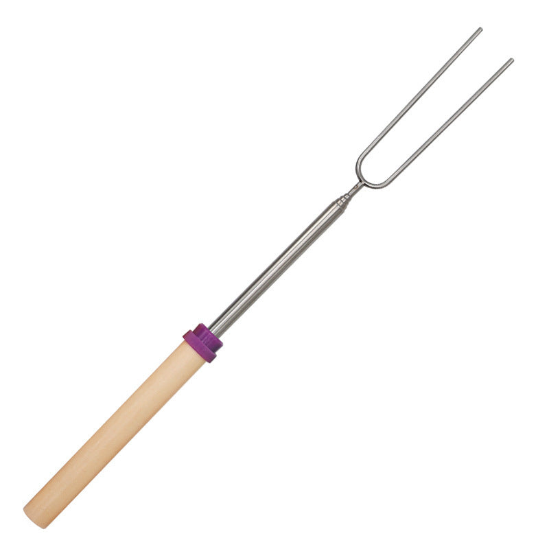 Stainless Steel Telescopic Barbecue Fork