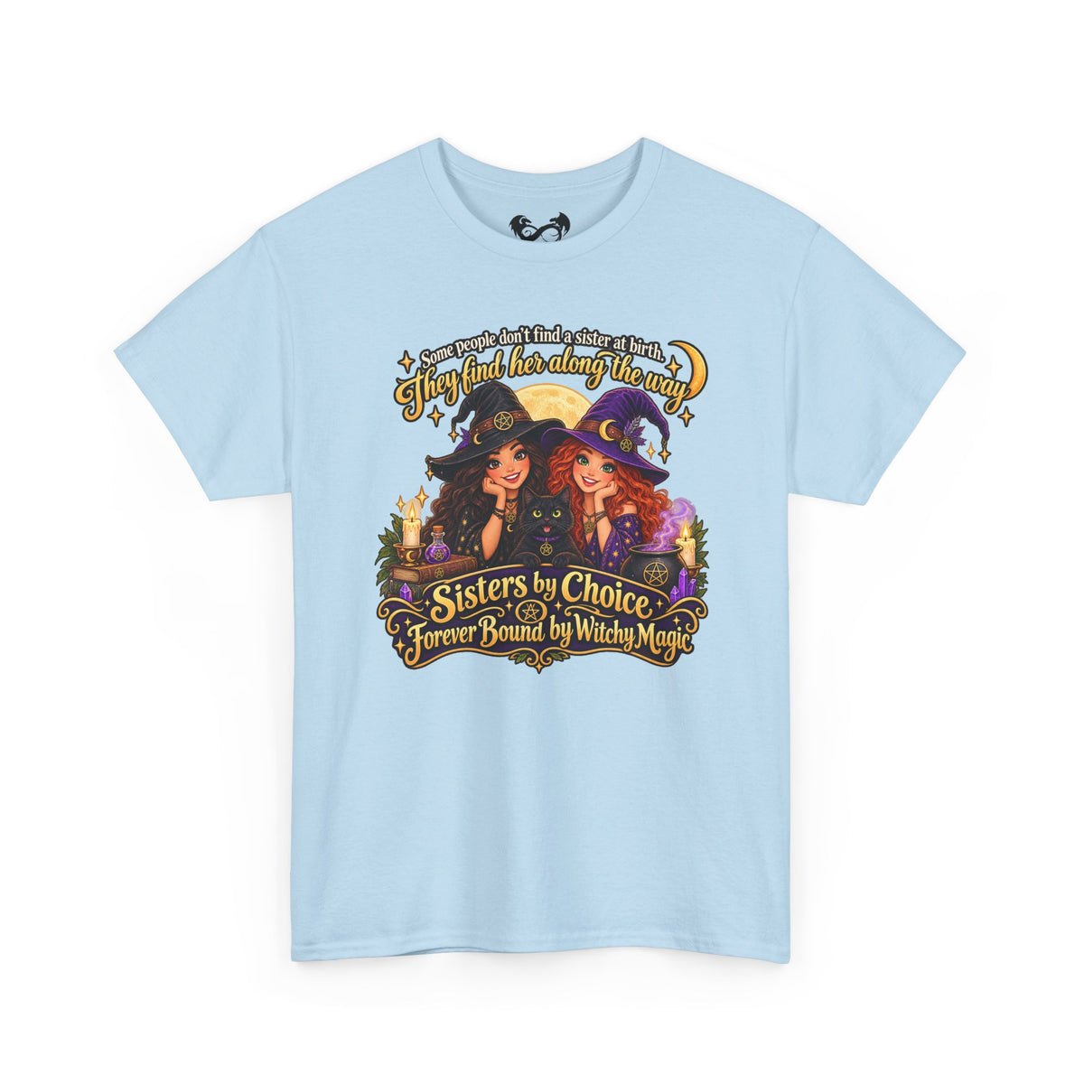 Forever Bound by Witchy Magic Halloween Cotton T-Shirt