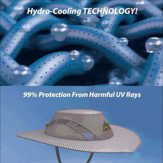 Hydro Cooling Bucket Hat is a hat for outdoor wear that's meant to keep you cool and comfortable, even as you work or participate in physical activities in the hot sun. 