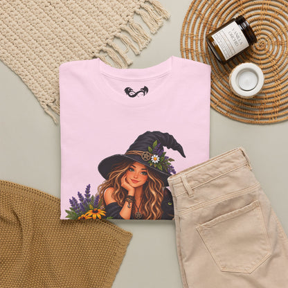 The Wild Witch Garden Halloween Cotton T-Shirt