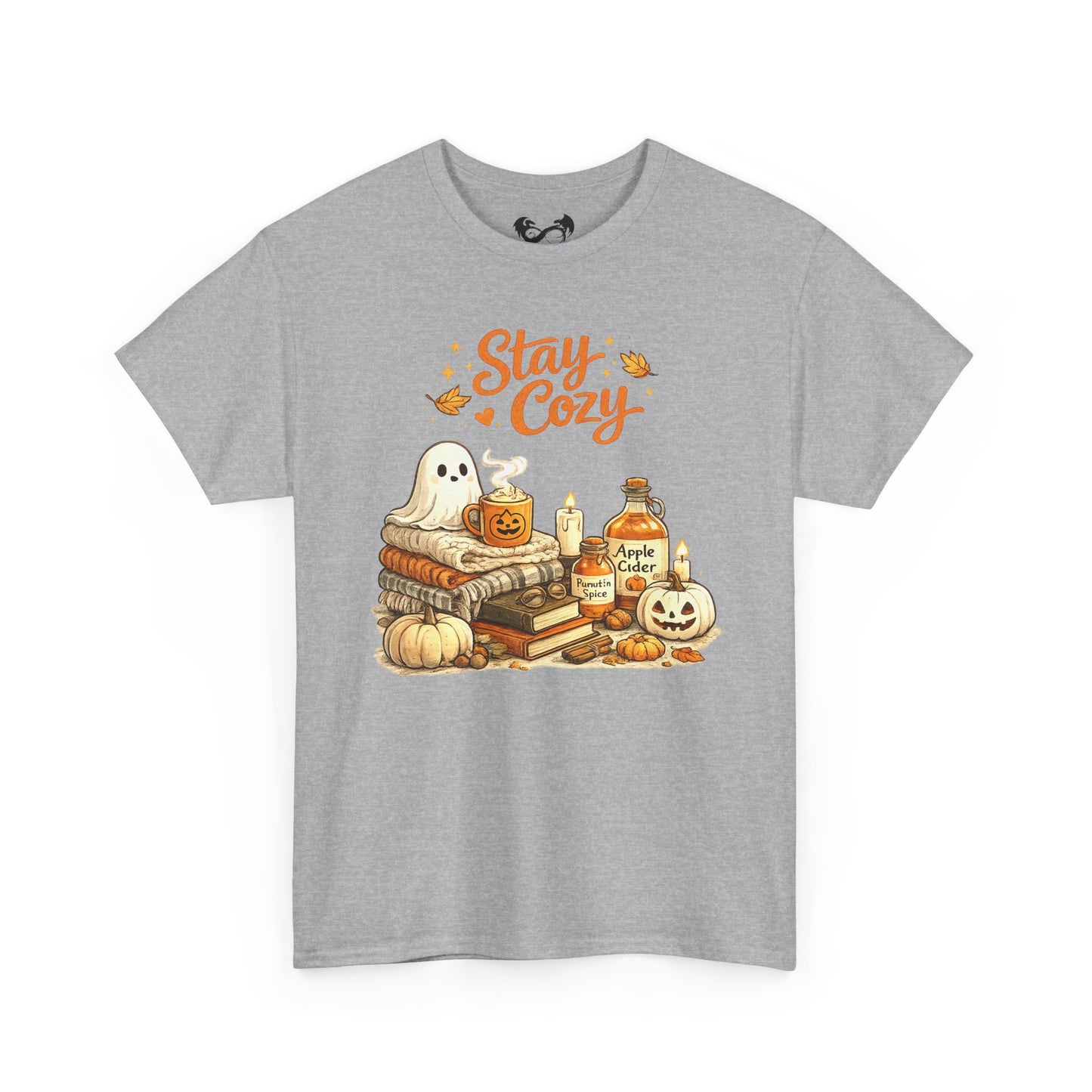 Stay Cozy Comfortable Cotton Halloween T-Shirt