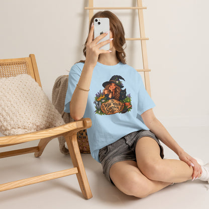 The Wild Witch Garden Halloween Cotton T-Shirt