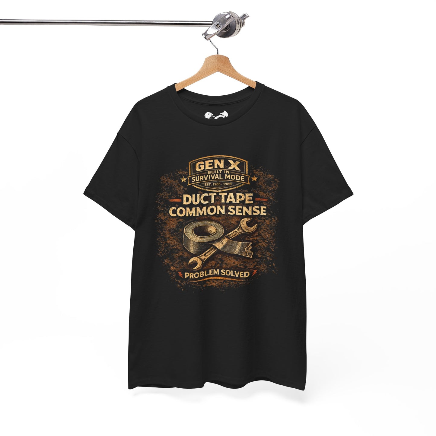Gen X Survivor Duct Tape and Common Sense Comfortable Cotton T-Shirt