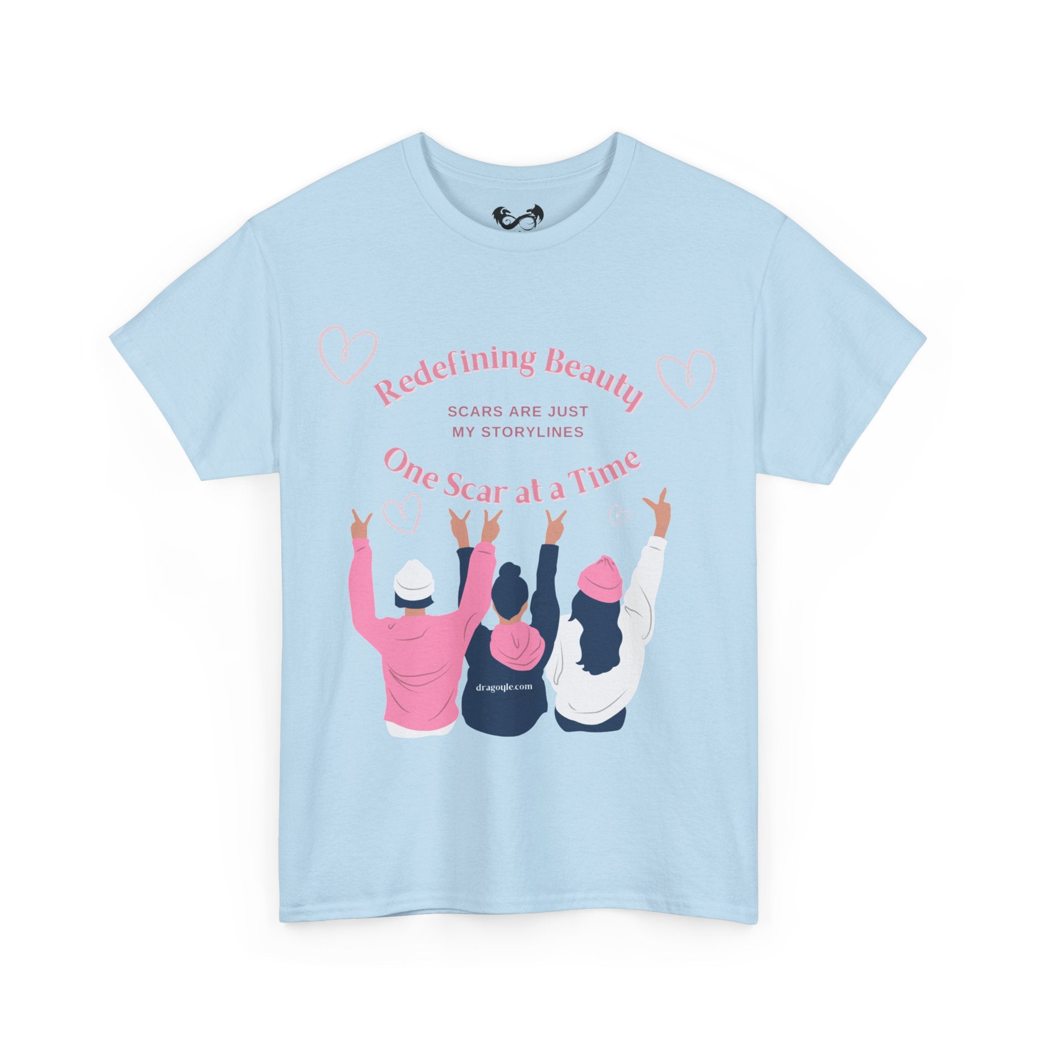 One Scar At A Time Heavy Cotton Tee