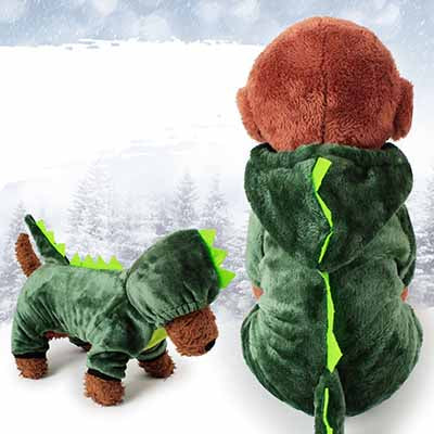 Funny Animal Halloween Fleece Pet Costume