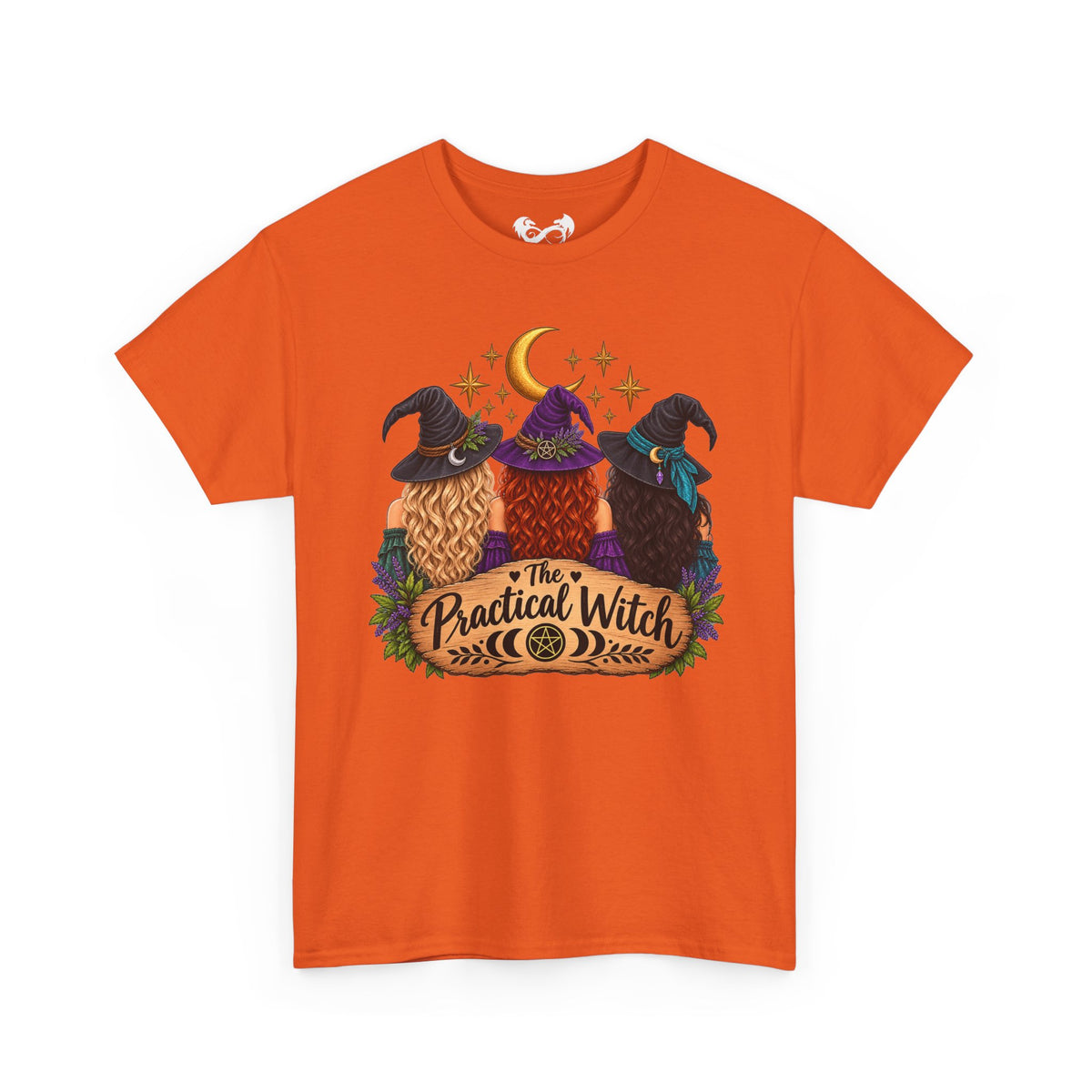 The Practical Witch Sisters Halloween Cotton T-Shirt