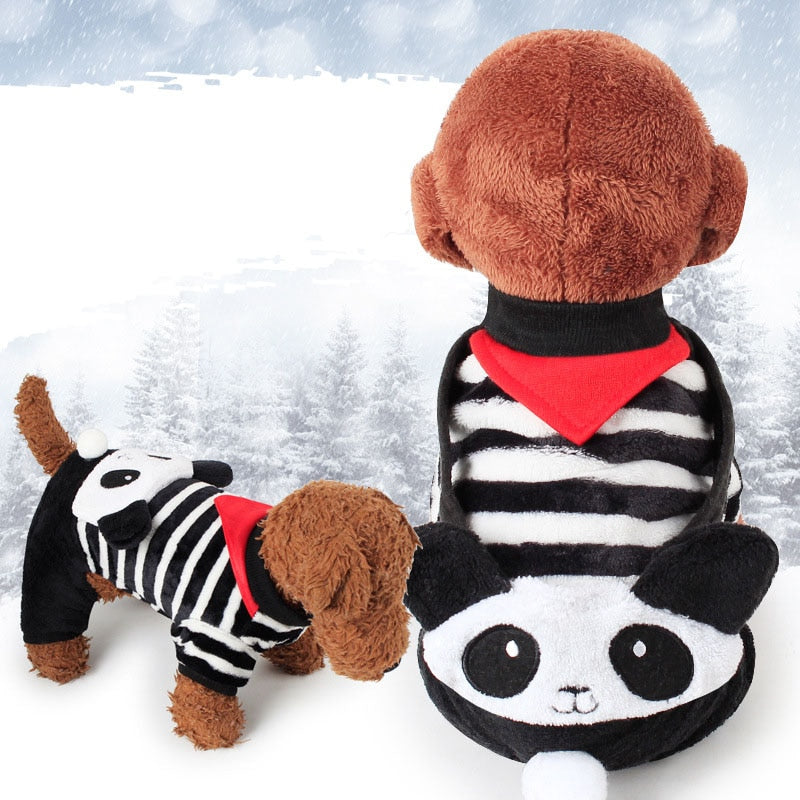 Funny Animal Halloween Fleece Pet Costume