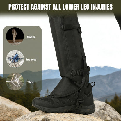 Adjustable Anti-Snake Bite Thorn Proof Hiking Gaiters