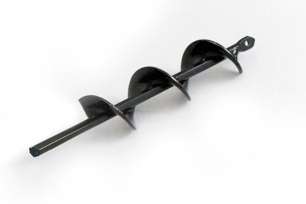 Designed for simple use, the Garden Hole Digger Auger Bit easily plants starts and bulbs. The bit has a 1/2 inch steel shaft to ensure stable operations and efficient digging. 