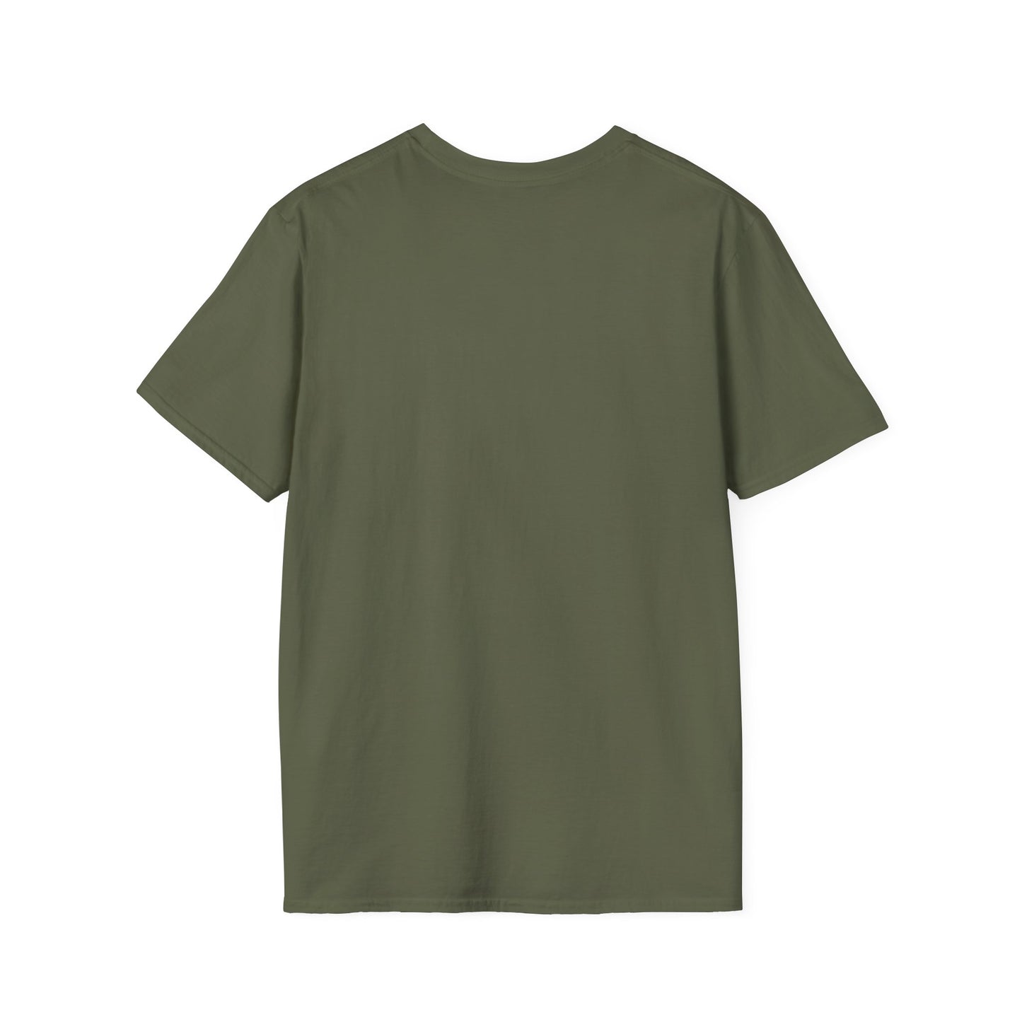 Green t-shirt on a white background Express kindness effortlessly with our Free Hugs Dark T-Shirts. Designed for comfort and style, these shirts invite connection and spread warmth wherever you go. The dark shade complements any outfit, making it easy to wear while sharing a simple message of support and care.