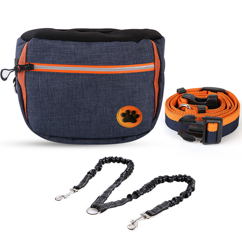 Keep your pet training sessions organized and efficient with this Pet Training Snack Bag With Pockets. Designed for easy access, it features multiple pockets to hold treats, toys, and essentials securely.