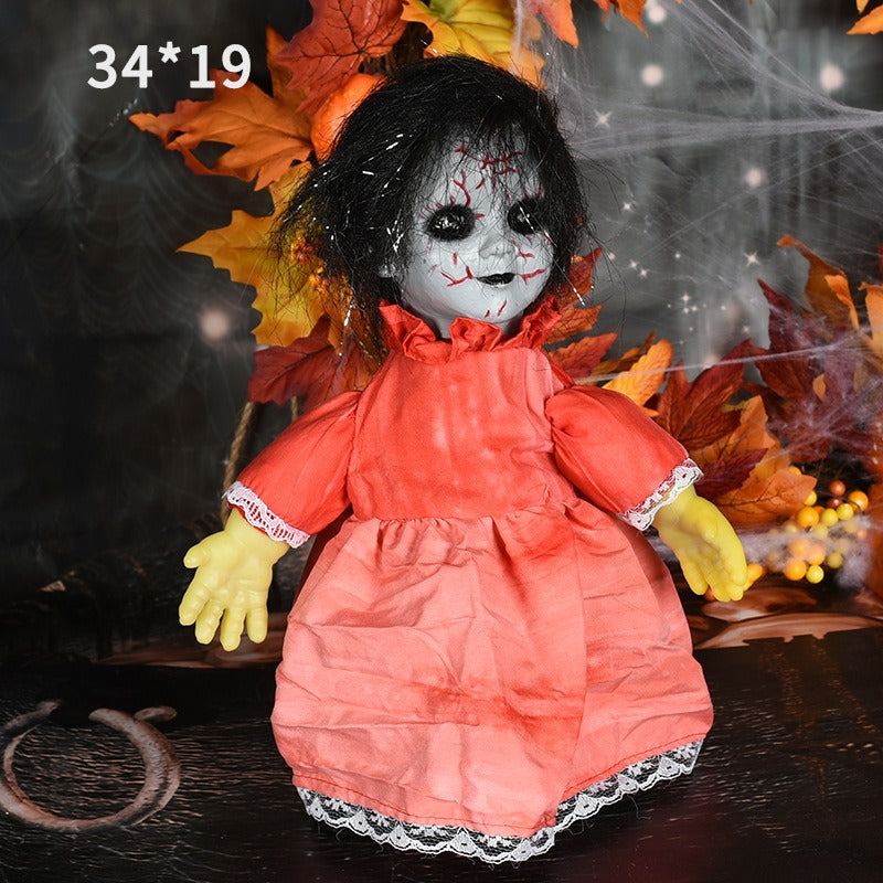 Show off your spooky spirit this Halloween with Creepy Walking Halloween Dolls. These creepy doll are sure to delight any Halloween enthusiast, with their life-like movements and gory details. 