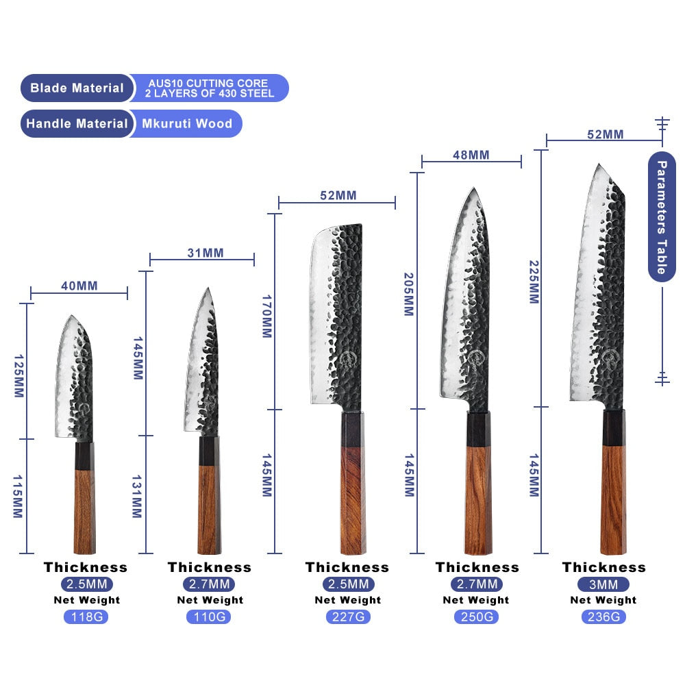 Grand Sharp Professional Japanese Chef Knives