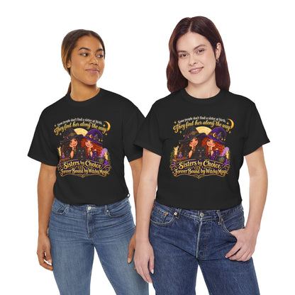 Forever Bound by Witchy Magic Halloween Cotton T-Shirt