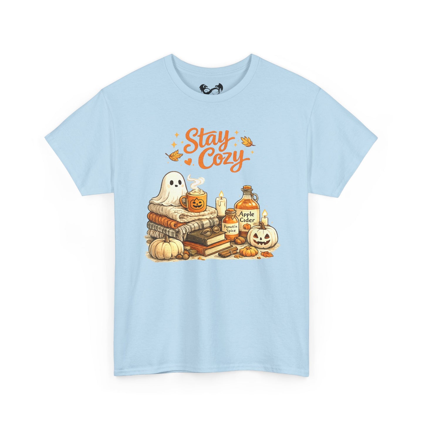 Stay Cozy Comfortable Cotton Halloween T-Shirt