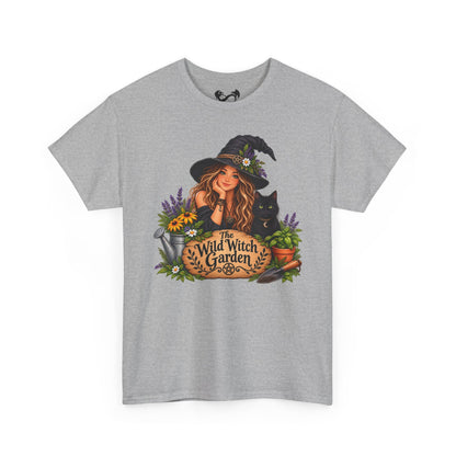 The Wild Witch Garden Halloween Cotton T-Shirt