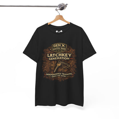 Gen X Survivor Latchkey Generation Comfortable Cotton T-Shirt