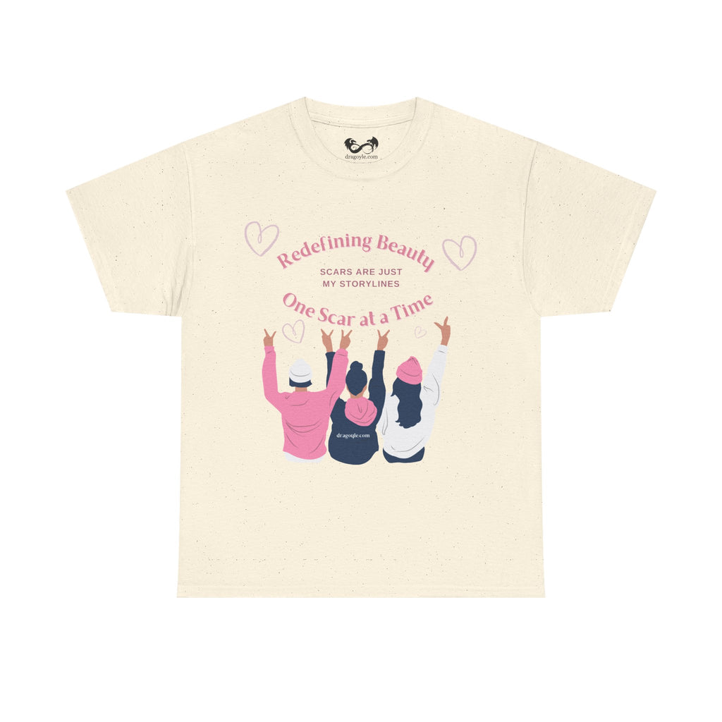 One Scar At A Time Heavy Cotton Tee