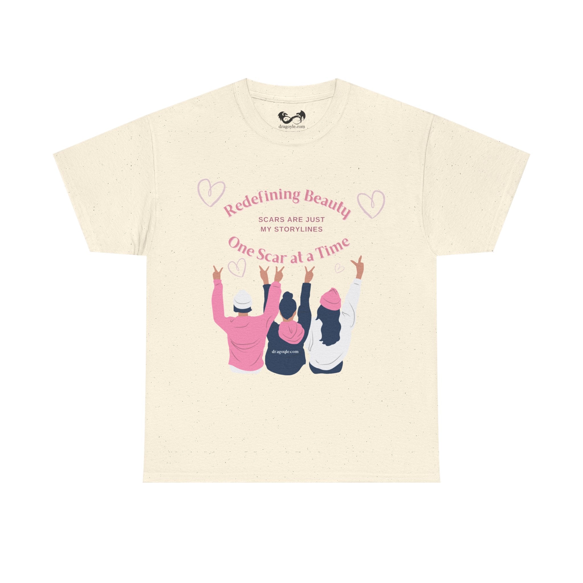 One Scar At A Time Heavy Cotton Tee