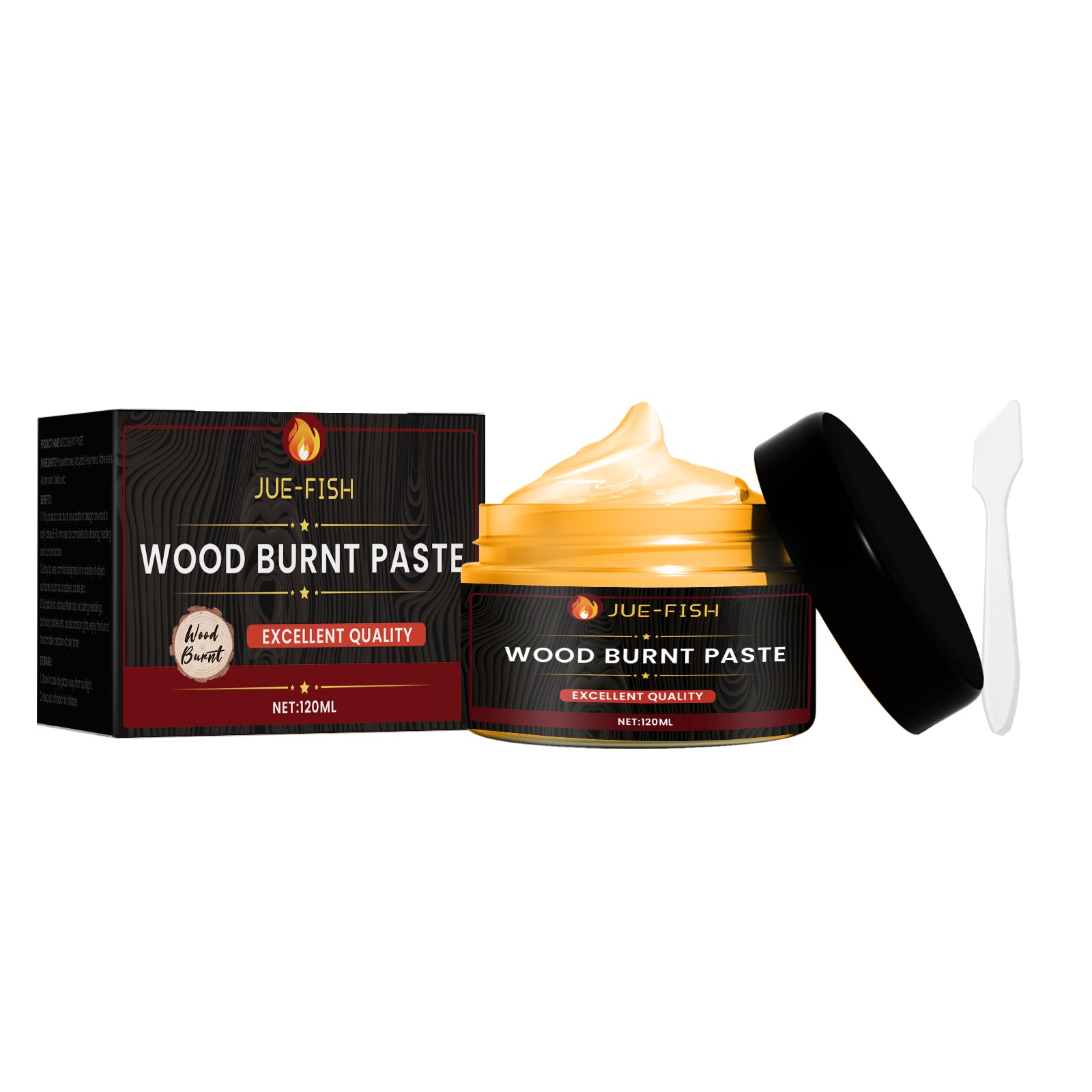 DIY Wood Burning Paste Cloth Kit