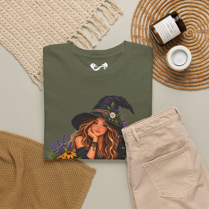 The Wild Witch Garden Halloween Cotton T-Shirt