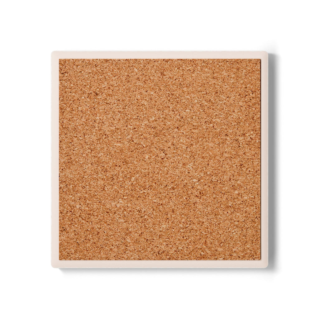 Cork bulletin board with a white frame on a white background