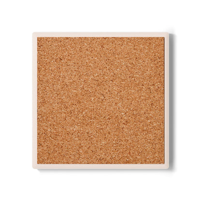 Cork bulletin board with a white frame on a white background