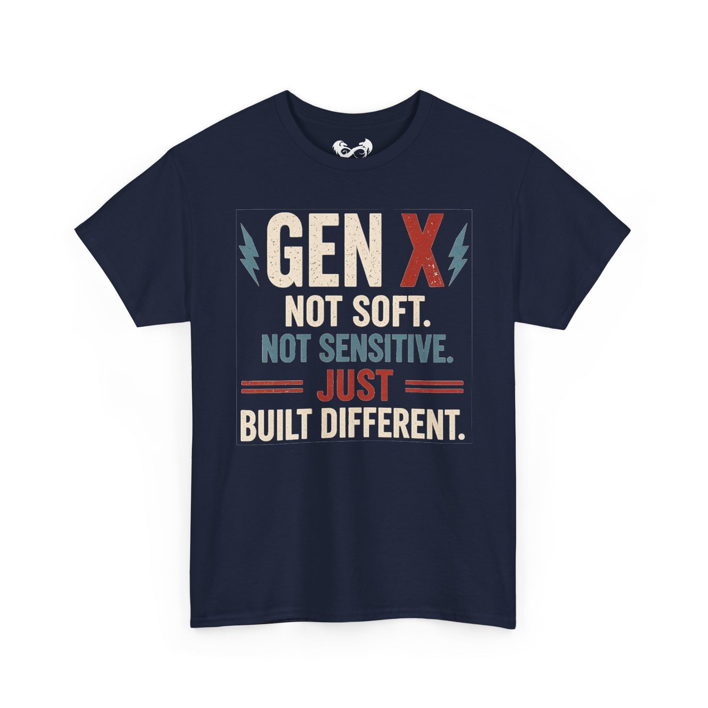 GenX Not Soft Just Built Different Cotton T-Shirt