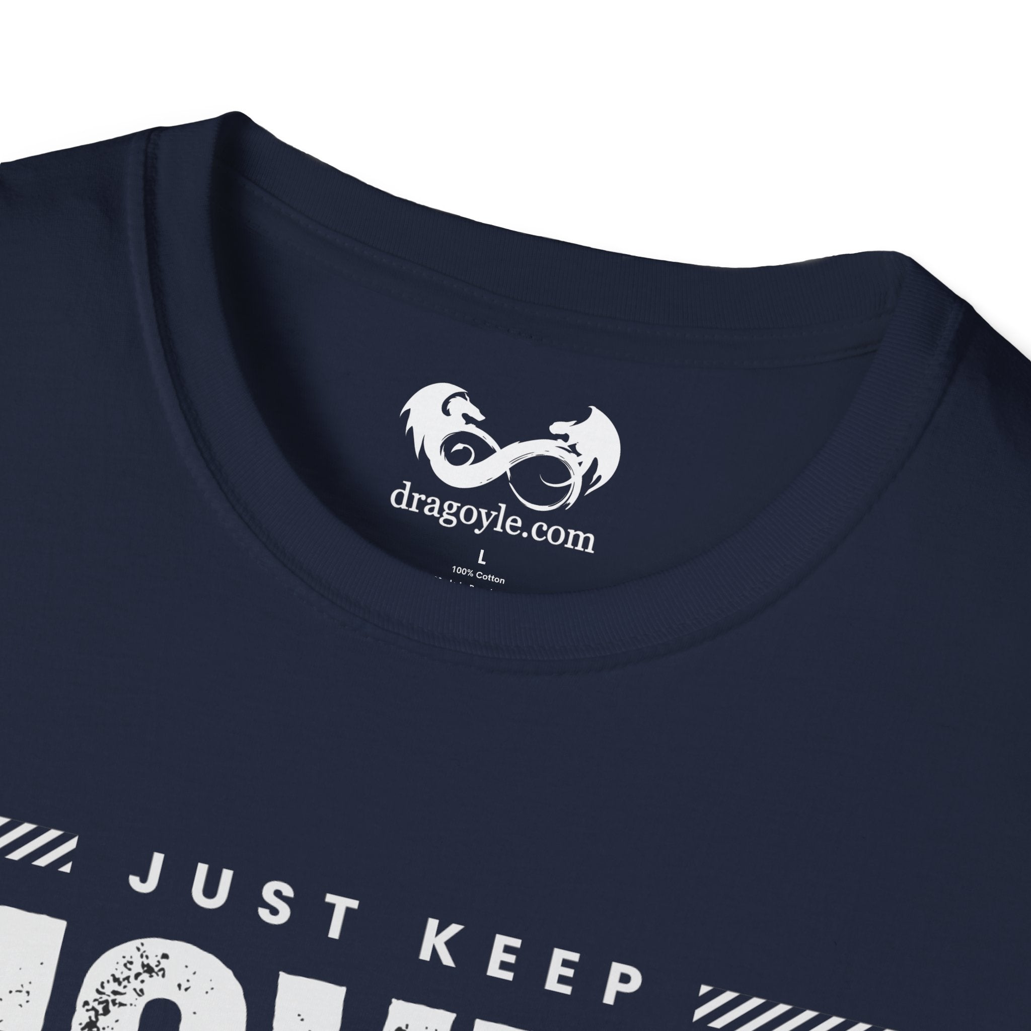 This unisex t-shirt is a canvas for self-expression, crafted for those who embrace resilience. With the phrase "Just Keep Moving Forward - Cancer Survivor" emblazoned across the chest, it celebrates strength and spirit.