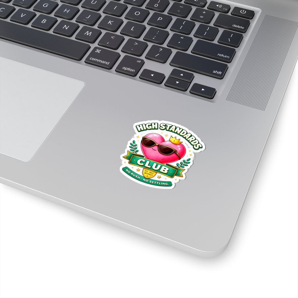 High Standards Single Adult Kiss-Cut Sticker