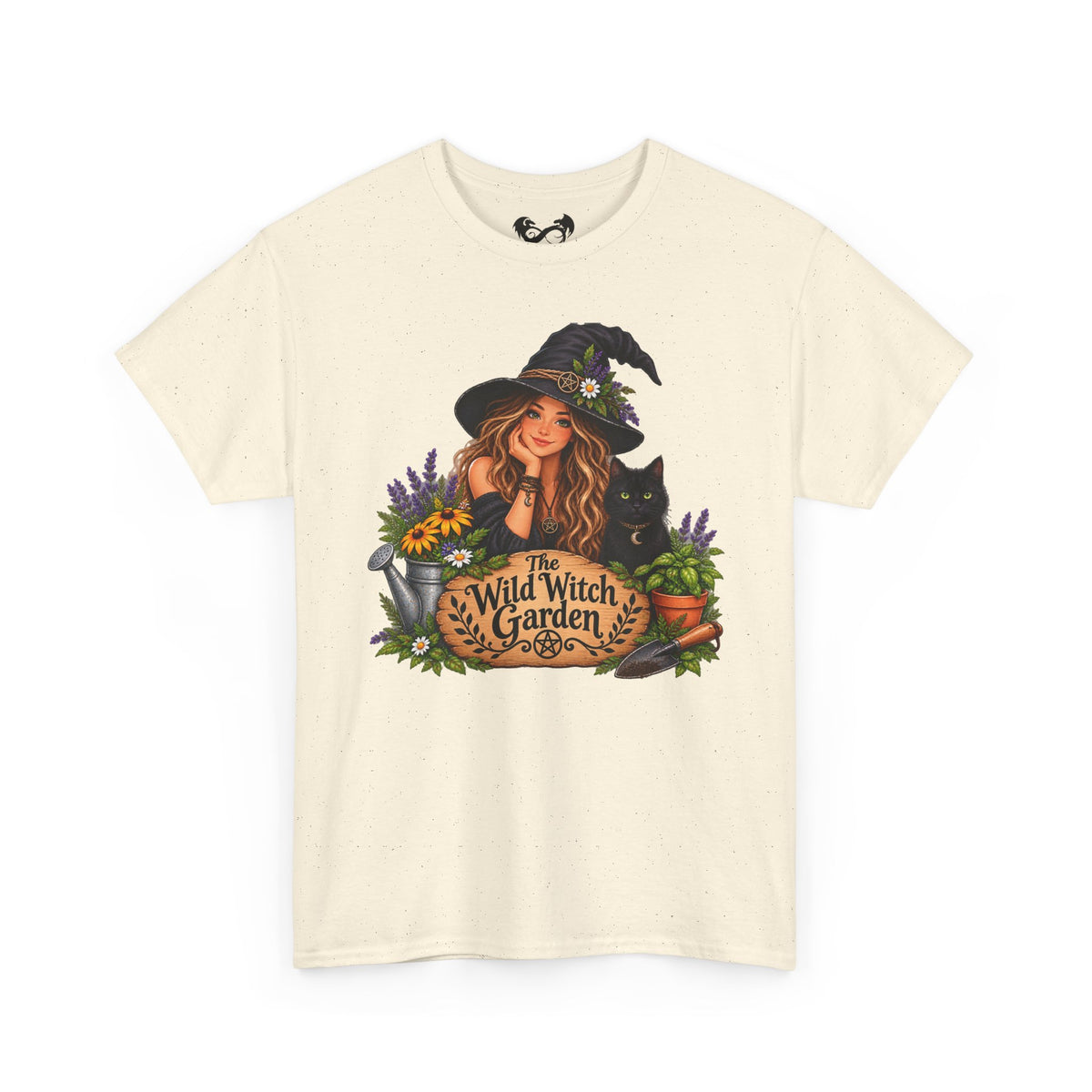 The Wild Witch Garden Halloween Cotton T-Shirt