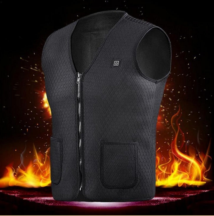 Stay warm through harsh winters with our Heated Carbon Fiber Winter Vest, engineered for superior thermal performance. 