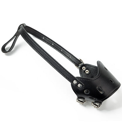 This Dog PU Leather Anti-Bite Mouth Cover is designed for effective bite prevention while ensuring comfort and durability. Made from high-quality PU leather, it offers a strong yet flexible fit to help control unwanted biting behaviors safely.