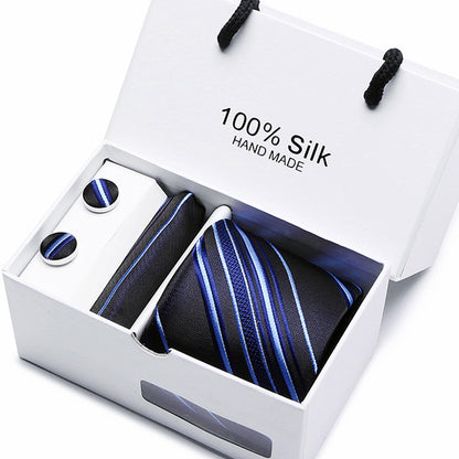 Show Dad how much you care with this luxurious set of five formal ties, crafted from 100% pure silk and perfect for creating an elegant and timeless look. Perfect for Father's Day gifting, each tie is sure to be a timeless wardrobe staple.