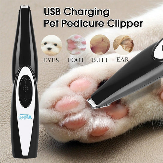 Low-Noise Professional Pet Paw Hair Trimmer