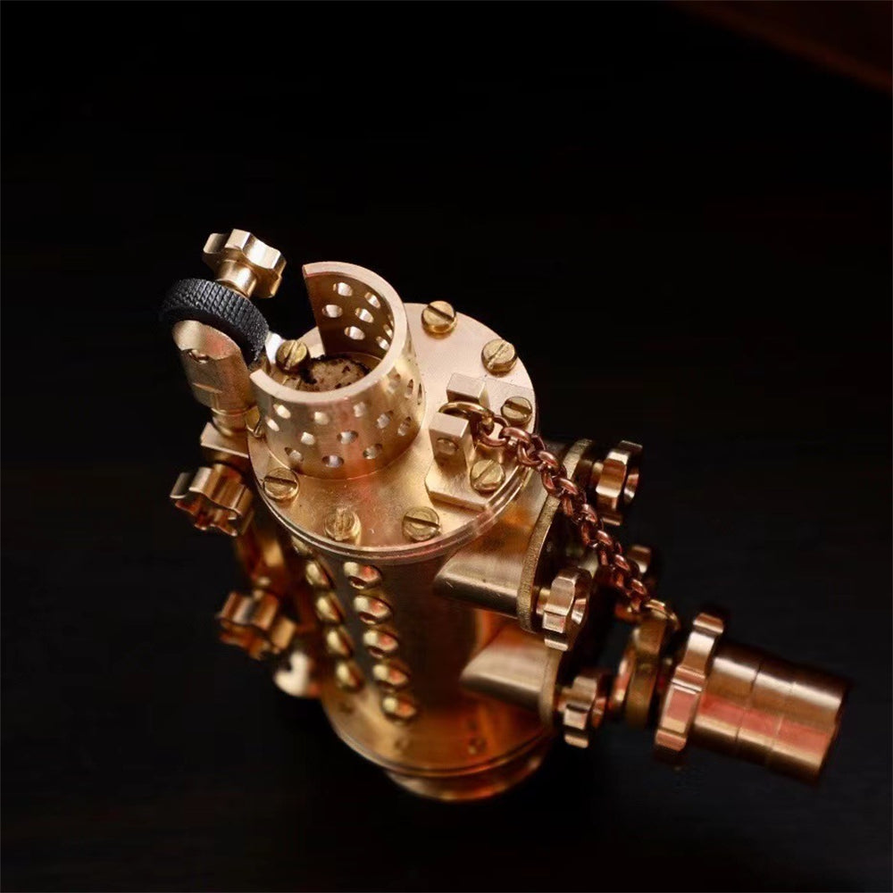 This Handmade Copper Punk Kerosene Lighter is an ideal choice for those who appreciate the art of lighter craftsmanship. Crafted from 100% copper, this lighter boasts a solid construction and is designed to provide optimal performance. 