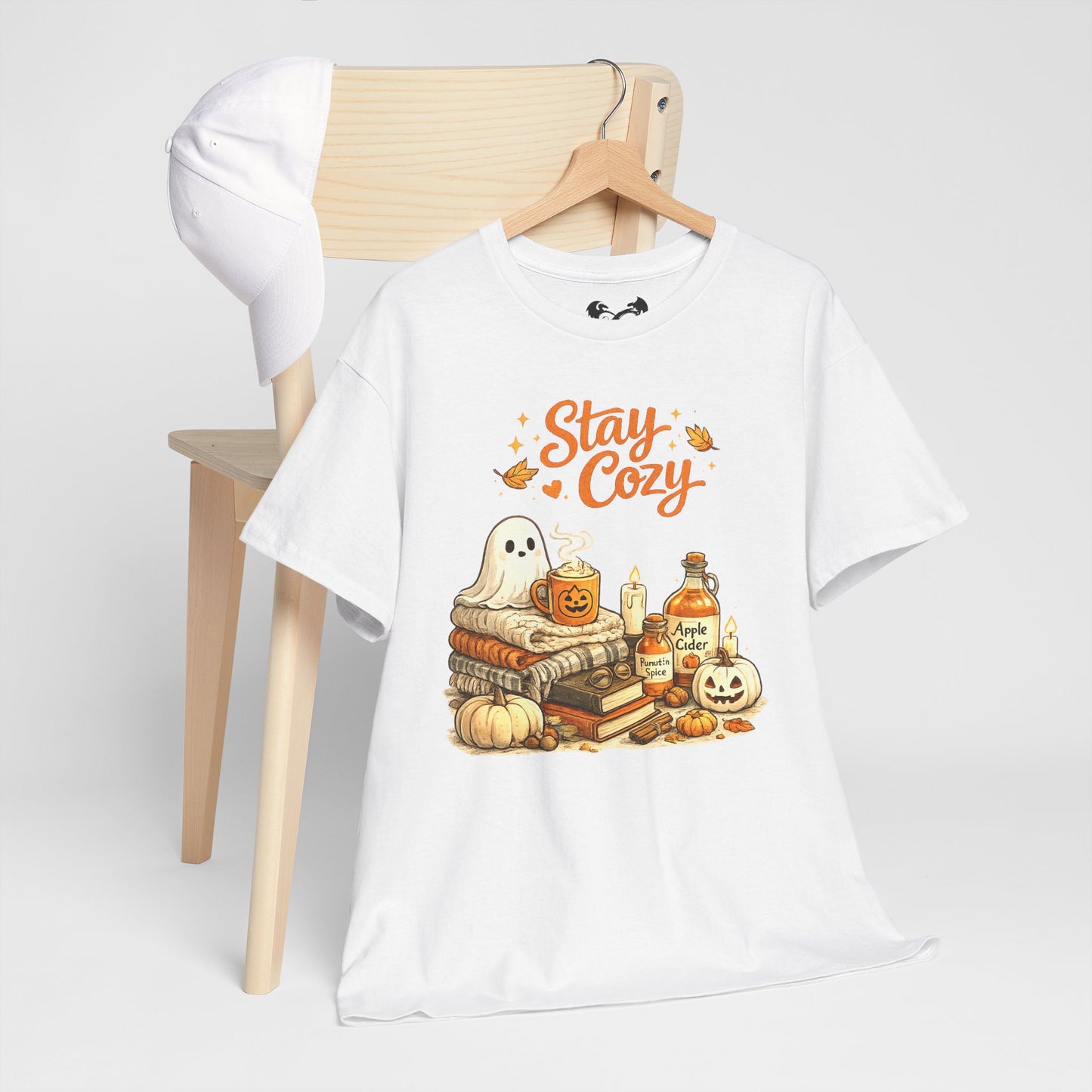 Stay Cozy Comfortable Cotton Halloween T-Shirt