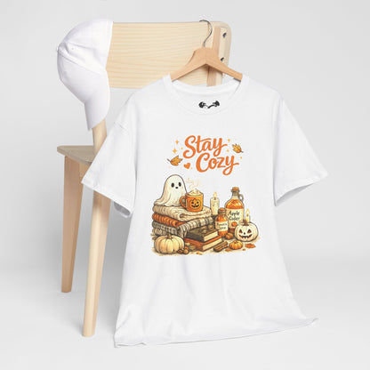 Stay Cozy Comfortable Cotton Halloween T-Shirt
