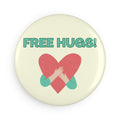 Express kindness effortlessly with the Round Free Hugs Button Magnet. This cheerful magnet spreads warmth and positivity wherever it’s placed, making it a perfect reminder to share compassion daily.