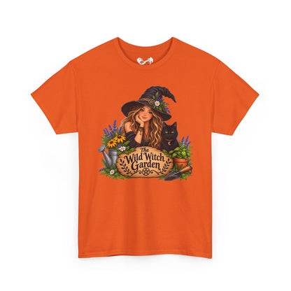 The Wild Witch Garden Halloween Cotton T-Shirt